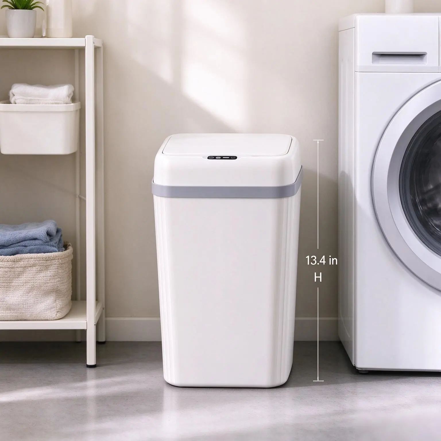 Smart Trash Can, Motion Sensor Hands-free Waste Bin, Type-C Or AAA Battery Power Smart Trash Can, Motion Sensor Hands-free Waste Bin, Type-C Or AAA Battery Power