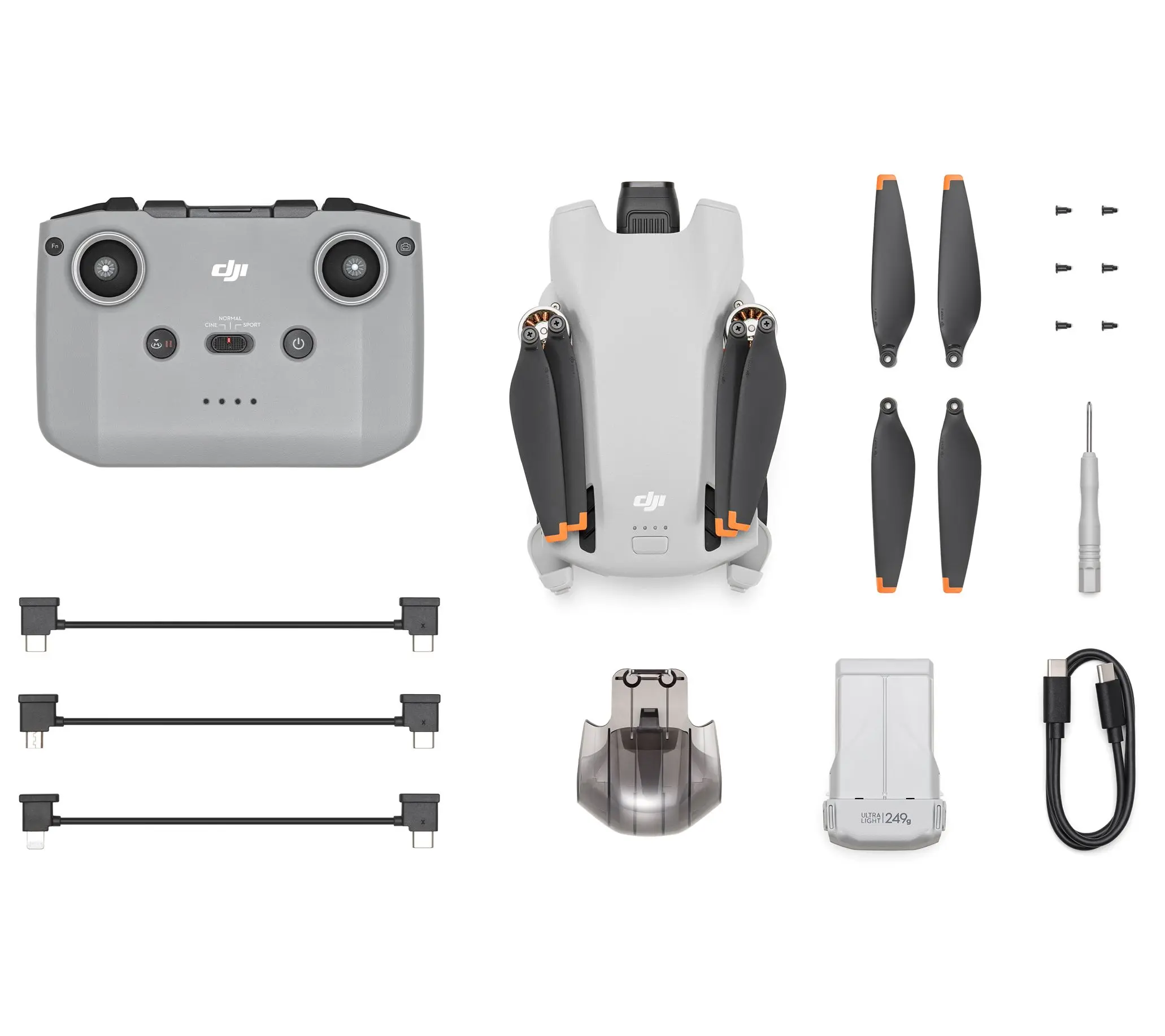 DJI Mini 3 Aircraft Drone w/ Standard RCN1Contoller