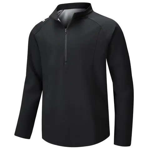 HOTSUIT Sauna Shirt Half-Zip Heat Trapping Workout Top for Men Women, Tear-Resistant Anti-Odor Moisture-Wicking Lightweight Silver-Heat G3.0 Sweat Jacket, Gym Running Outdoor Training