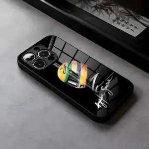 Ayrton Senna F1 Phone Case Protective Phone case for iPhone 17 Pro Max 16 15 14 13 11 Pro Max Plus glass Phone case
