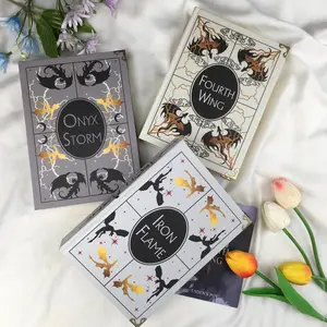 Fourth Wing Iron Flame Onyx Storm Book Set | Empyrean Series Rebecca Yarros Special Edition | Dragon Fantasy Romance