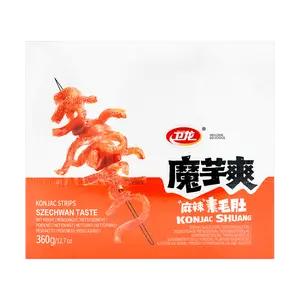 Wei Long Moishine Konjac Snacks Sichuan Spicy Flavor - 360g