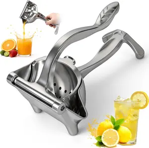 Manual Fruit Juicer Quiet Operation Easy Cleaning Detachable Head Press Sturdy Food Grade Juicermachine Kitchen