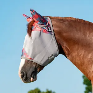 Cashel Fly Mask with Ears Patchwork