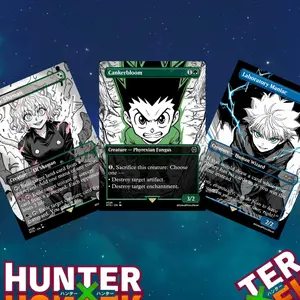 Hunter x Hunter MTG Proxy Anime Commander Deck Gift - Nen Sacrifice Reanimator Wise Mothman Cankerbloom Laboratory Maniac Full EDH Custom