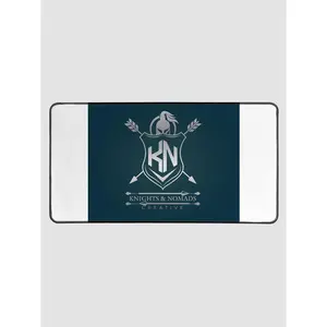 Knights and Nomads Creative Desk Mat - Perfect for Office and Gaming