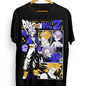 Dragon Ball Z Shirt – featuring Broly, Goku, Gohan, Goten, Vegeta, and Trunks, Vintage Graphic Design, Unisex shirt, Casual Short Sleeve
