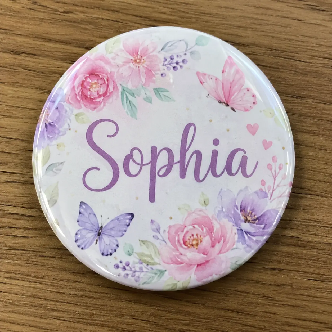Kids Name Magnets 3" round