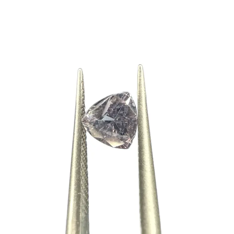 .85Ct purple sapphire trillion