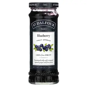 St. Dalfour Blueberry Fruit Spread, 10 oz (284 g)