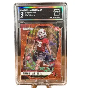 2024 Panini Prizm Marvin Harrison Red Wave /149
