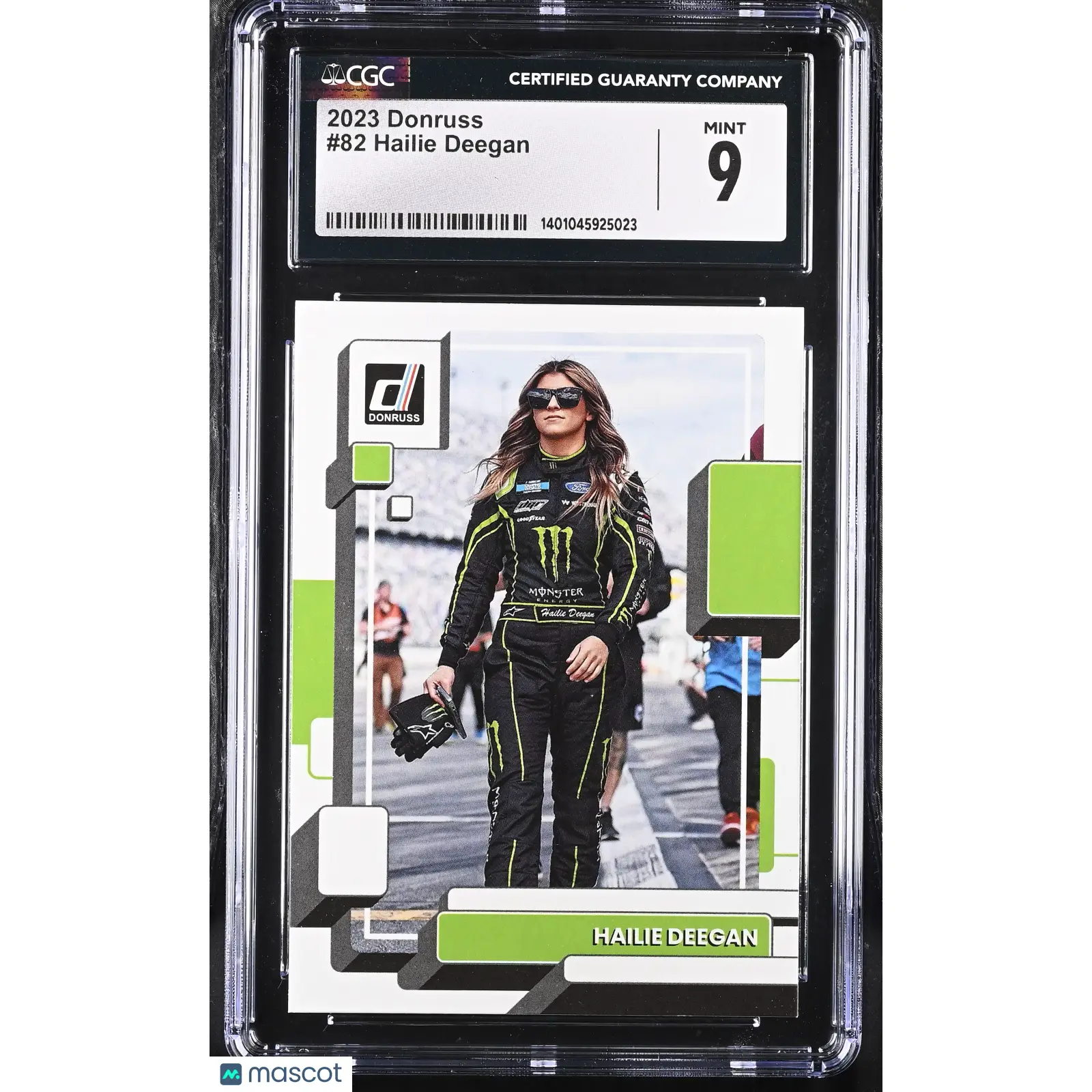 Hailie Deegan CGC 2023 Donruss Racing #82 Racing 9