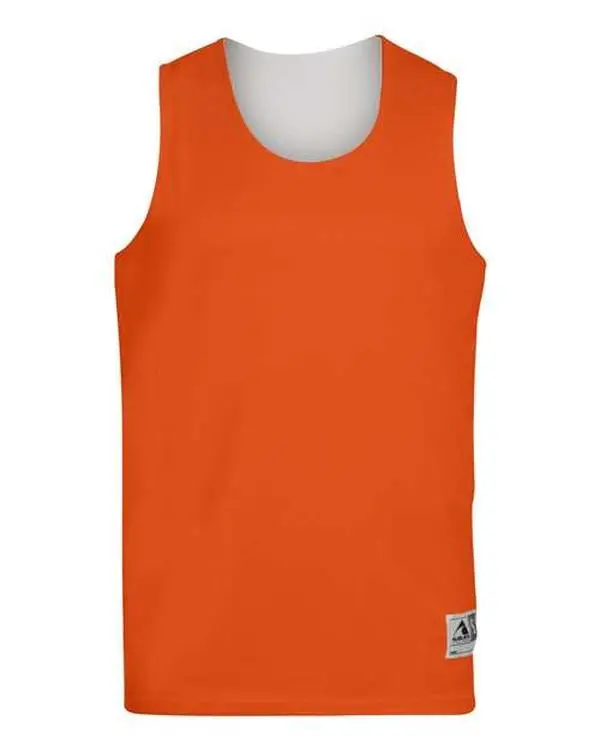 Augusta Sportswear - Reversible Wicking Tank Top - Orange/ White - 148