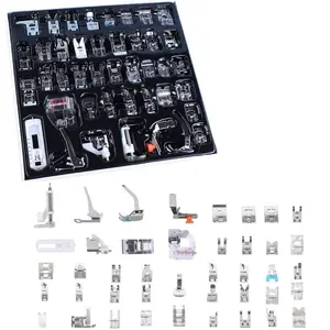 42Pcs Sewing Machine Presser Feet Set - Metal, Low Shank for Brother , Singer, Janome, Elna ,Toyota etc - Tools Hardware.