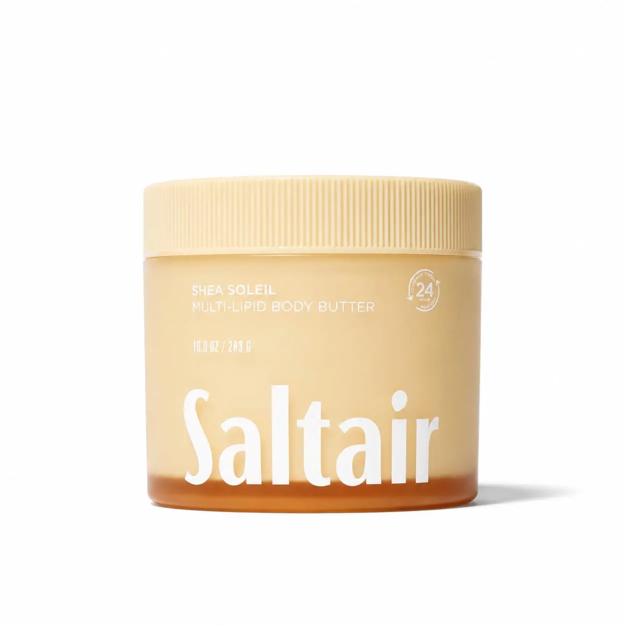 Saltair Multi-Lipid Body Butter – Hydrating 24-Hour Moisture – Body Cream for Soft Skin & Barrier Support – Ceramides, Coconut Oil & Shea Butter for Dry Skin Care – Shea Soleil 10oz