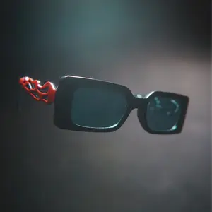 WRATH WAVE: Red Flares Sunglasses is a testament to the fusion of style and innovation.