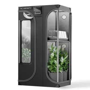 CLOUDLAB 632D, 2-in-1 Advance Grow Tent 3x2, Thickest Poles and Canvas 36" x 24" x 72"