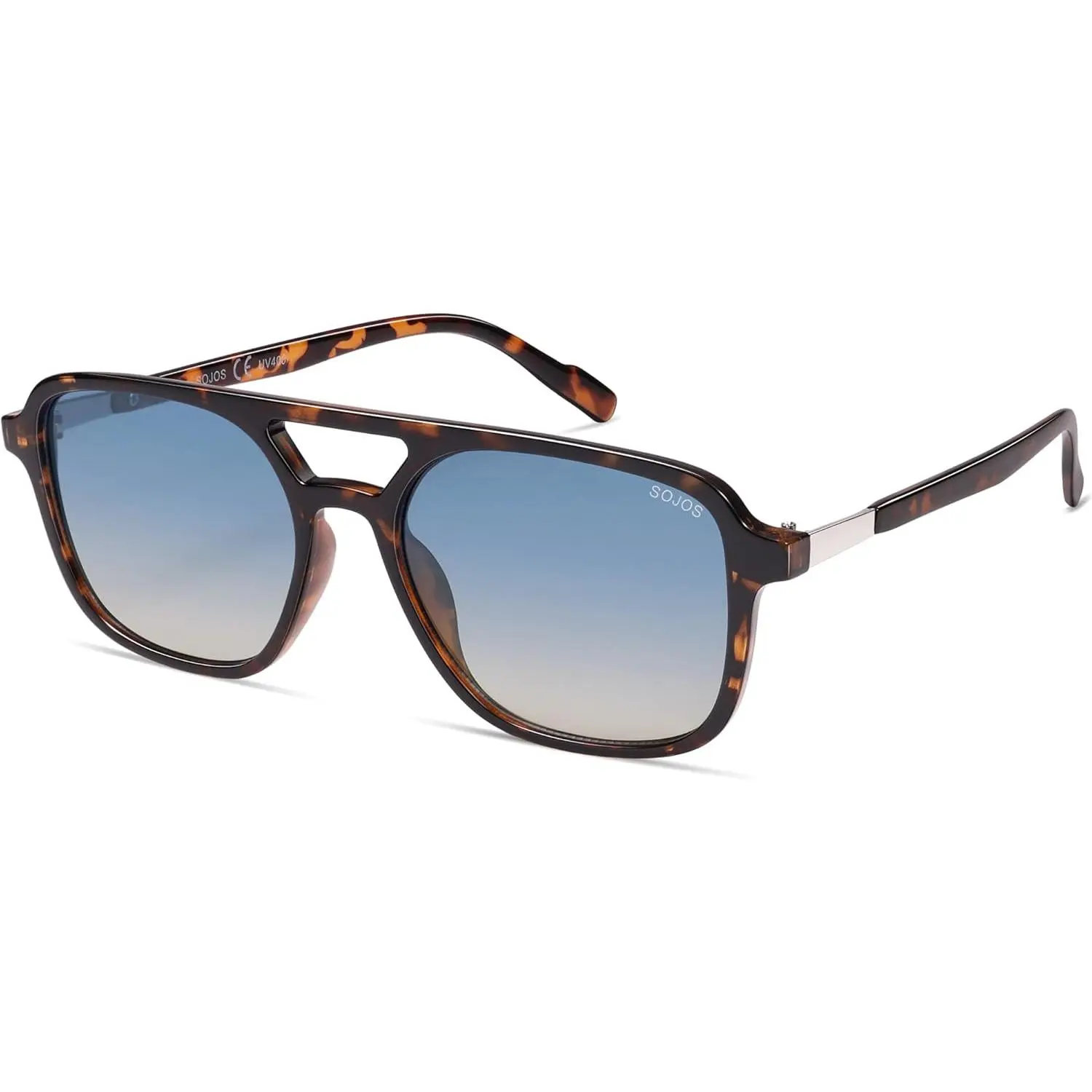 Tortoise Frame/Blue Grading Lens