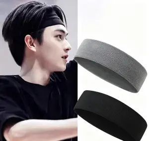 Unisex Sweat-Absorbing Sports Headband - Sweat Guide Belt for Running, Fitness - Fashion Hair Band Headscarf for Sports & Outdoor Activities