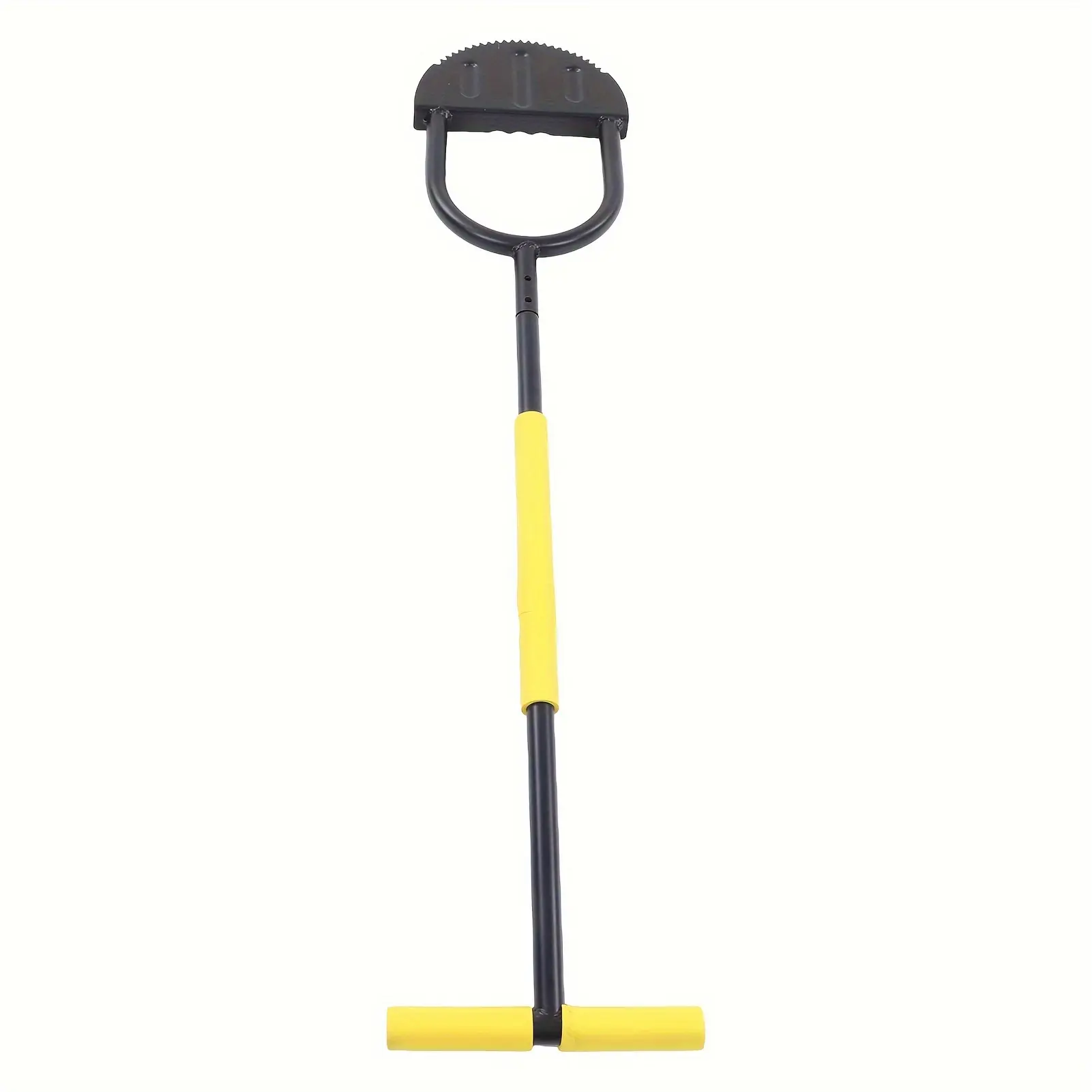 Heavy Duty Steel+Foam Lawn Edger Tool - Long Handle Garden Border Cutter with Easy-Step Footplate for Clean Borders, Flower Beds & Sidewalk Landscaping, Functional