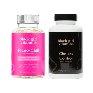 Black Girl Vitamins Meno-Chill & Choless-Control Bundle Black Girl Vitamins Meno-Chill & Choless-Control Bundle