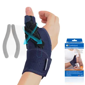 Adjustable Thumb Brace with Strap – CMC MCP Joint Thumb Spica Splint for Pain Relief, Arthritis, Tendonitis, De Quervains Tendosynovitis, Sprains, Skier'S Thumb, Trigger Thumb Immobilizer – Comforback Inc