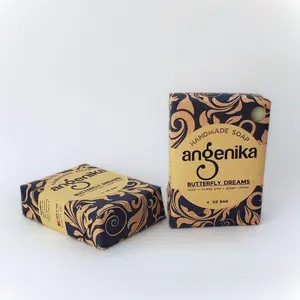 Butterfly Dreams Scented Handmade Personal Bath & Body Care Soap Bar, Mild Cleanse Floral Fragrance