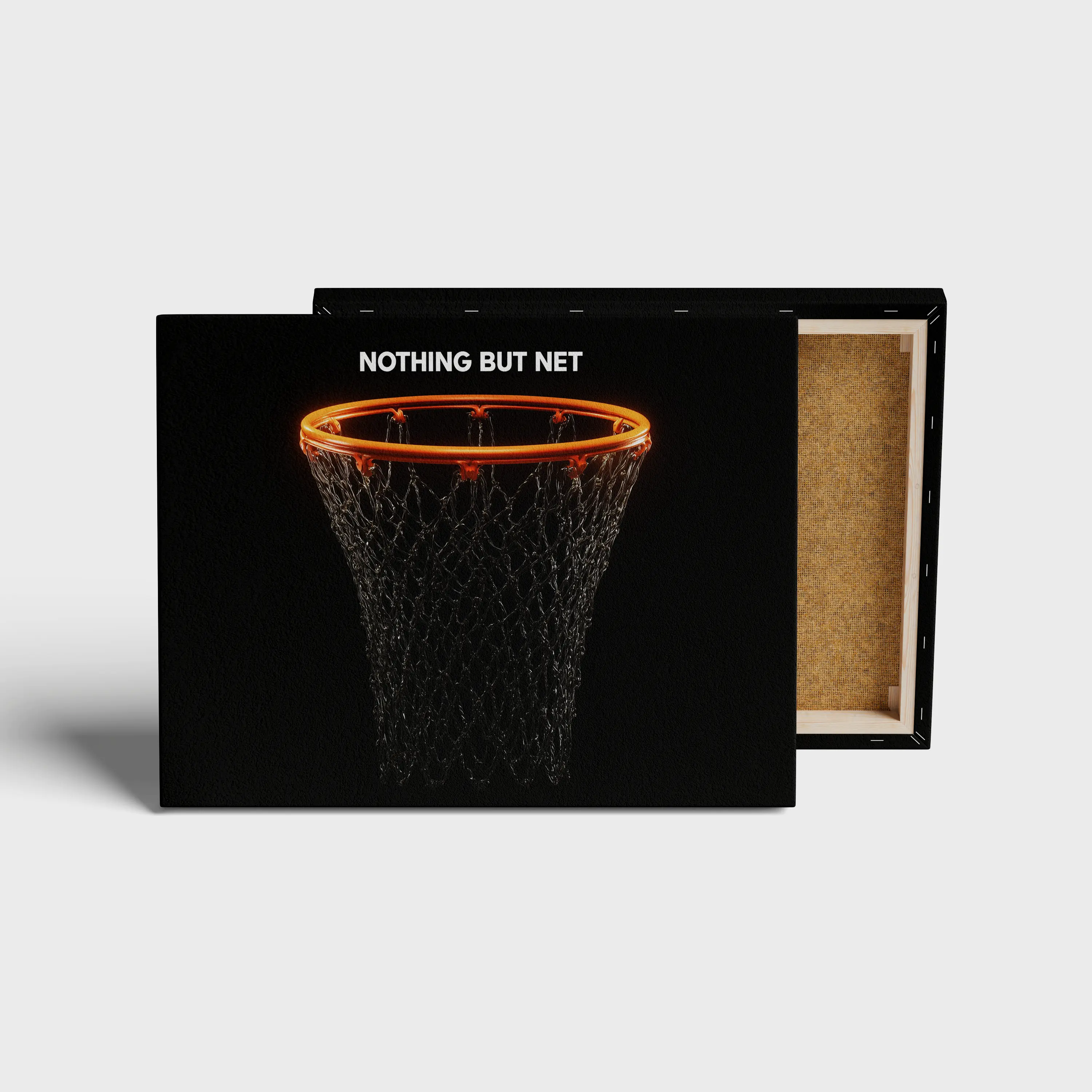 Nothing But Net Basketball Wall Art
