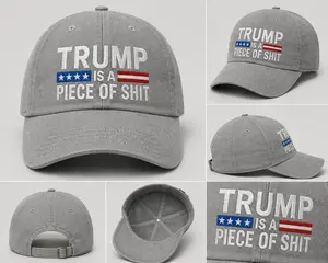 Trump is a piece of Hat Antifa, AntiTrump Hat 100% coton