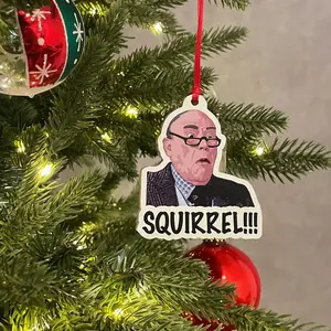 Squirrel - Clark Sr. Griswold - National Lampoons Christmas Vacation - Christmas acrylic/wood Ornament