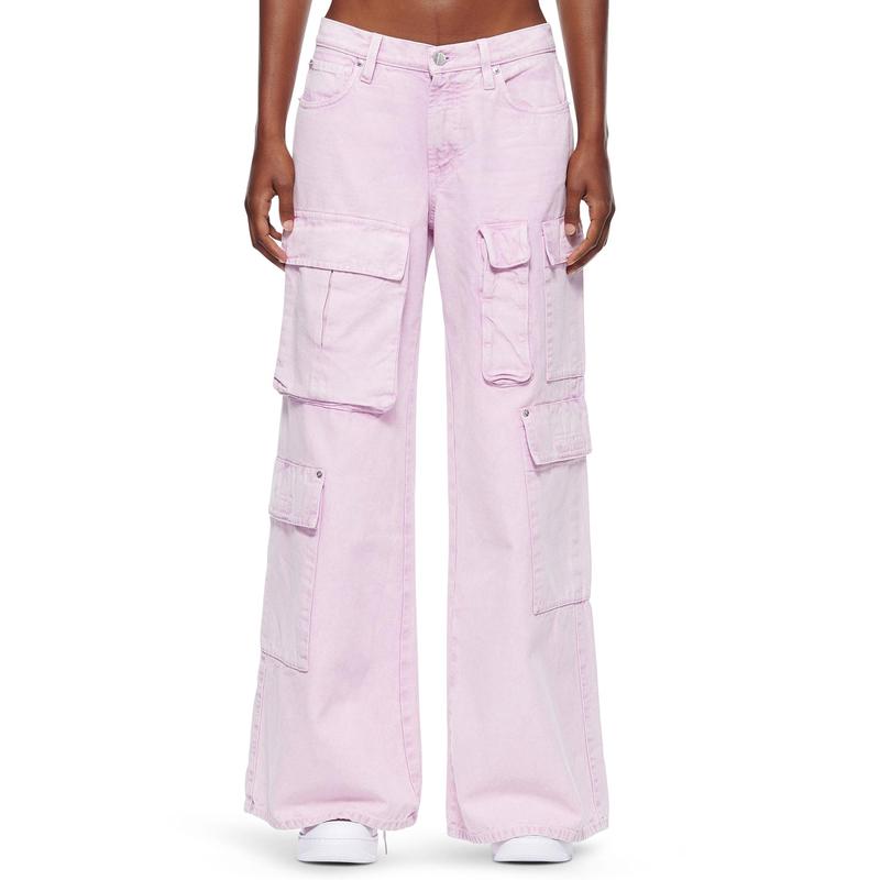 VIAVIA The Cargo Low + Baggy Jean in Lavender
