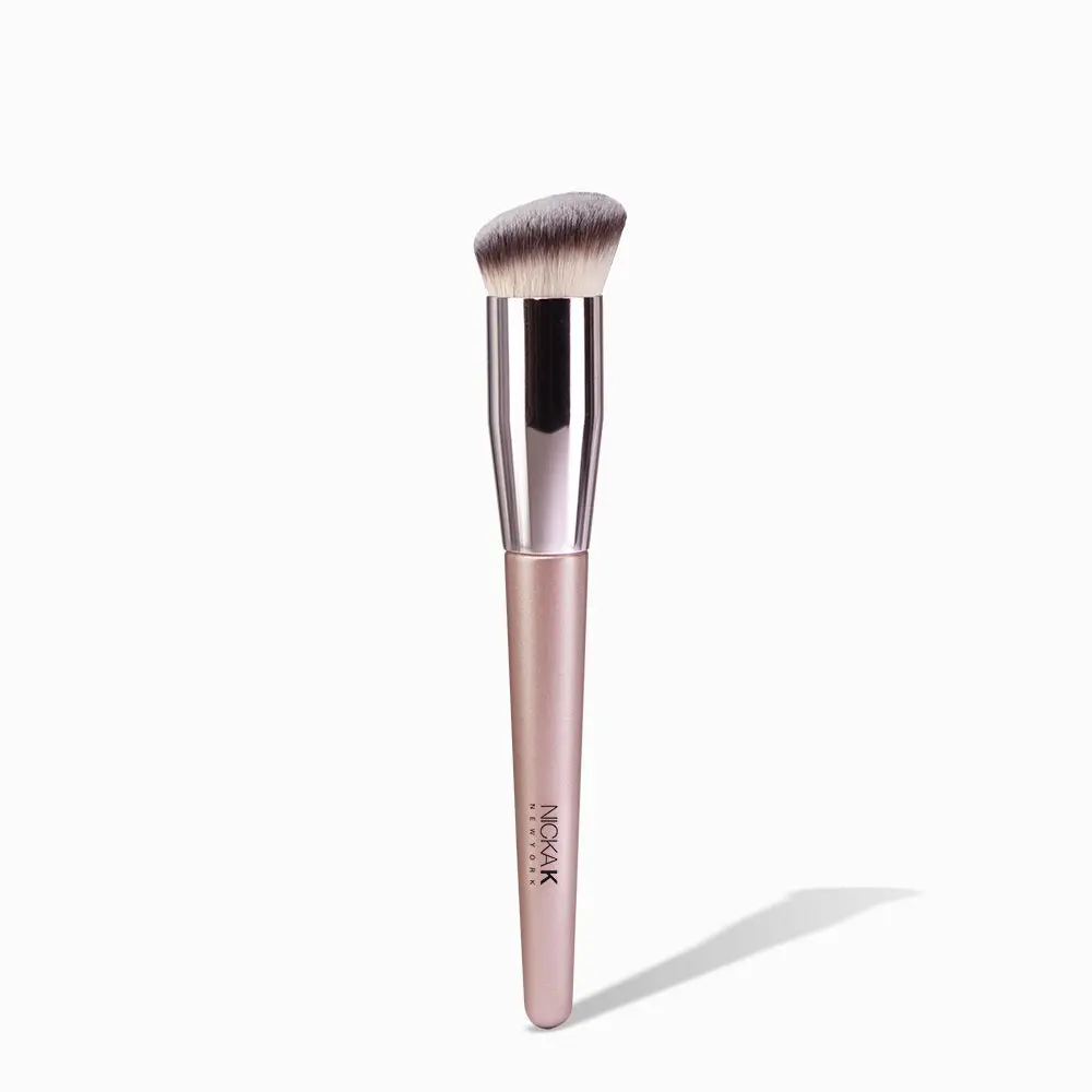 NICKA K MAKE UP BRUSH - Angled Buffer Brush - TBPK04