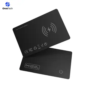 Thin Wireless Wallet Tracker Card GPS Item Locator for Luggage Tags, Passports, Phone, IP68 Works with Apple Find My Made for Iphone Ipad Ipod