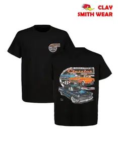 Classic 1955, 1956, 1957 Chevy Tri-Five T-Shirt 100% Cotton HRP2069 Car Lover Racing Equipment Casual Menswear Top