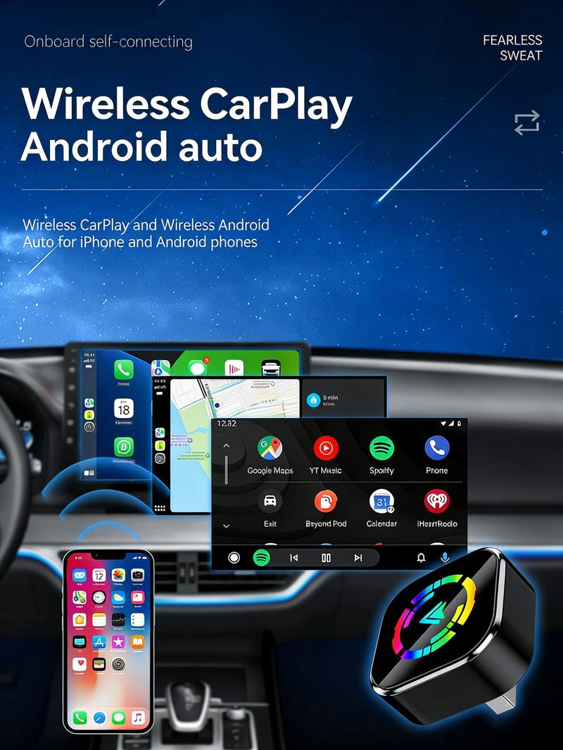 Ditch the Messy Wires Now: 2026 Top-Tier Wireless CarPlay Adapter – Ultimate In-Car Entertainment with Zero Lag for iPhone & Android Users Ditch the Messy Wires Now: 2026 Top-Tier Wireless CarPlay Adapter – Ultimate In-Car Entertainment with Zero Lag for iPhone & Android Users