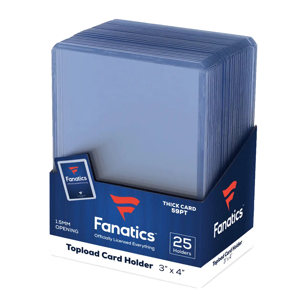 Fanatics Collectibles 59pt 3x4 Top Loader - 25 Count