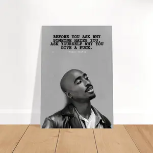 Premium Quality Tupac Shakur Motivational Quote, Tupac Shakur Stoic Quote, Tupac Rap Poster, Rap Motivational Poster, Life Quote Poster,