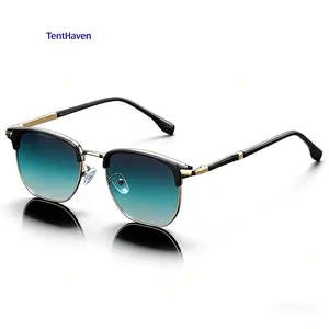 Vintage Square Sunglasses Women Men Brand Metal Frame Sun Glasses Female Eyewear Oculos De Sol for Male Female Eyeglasses