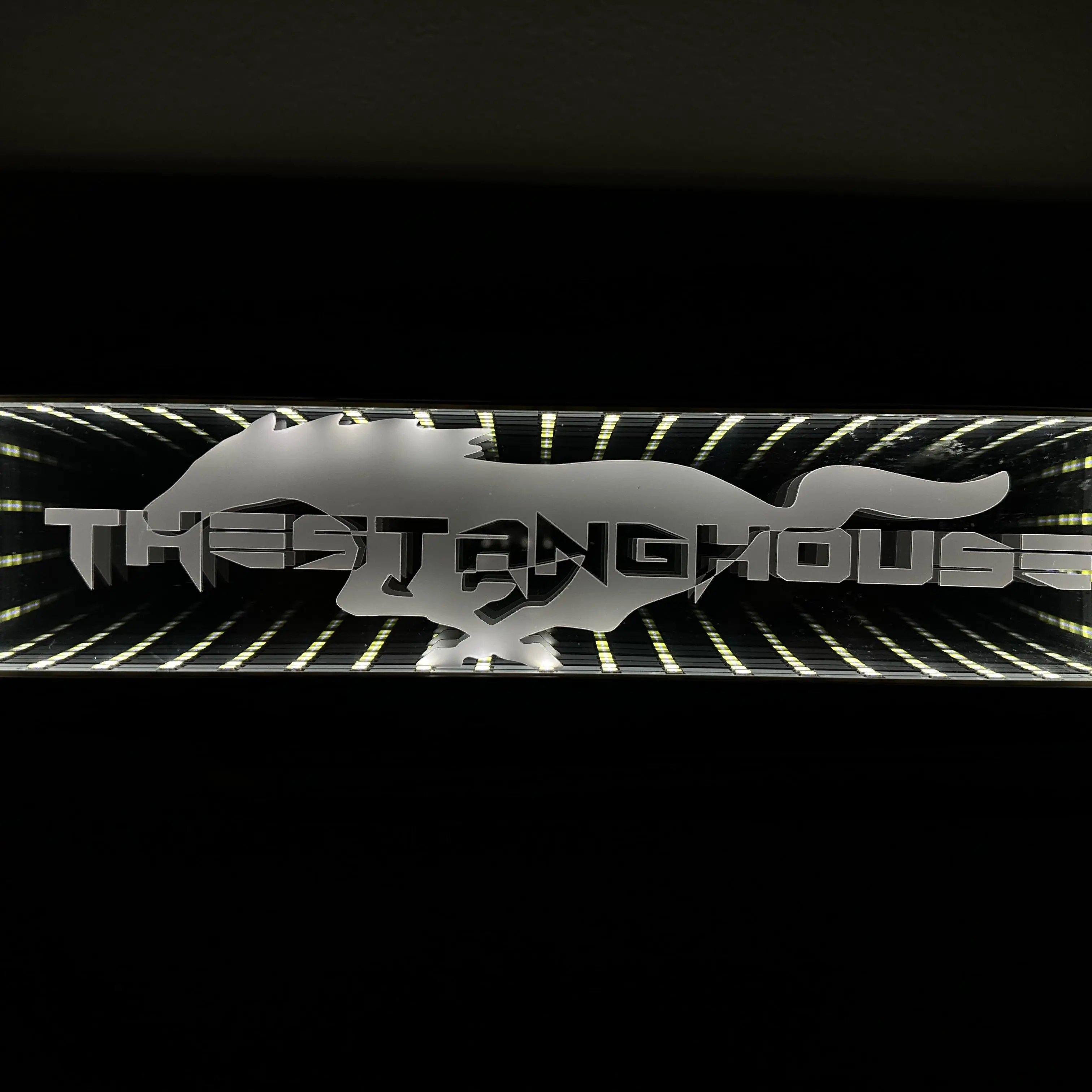 TheStangHouse Infinity Mirror - Give Your Ride a Upgraded Look on the Interior with High-Quality Design and Elegant Finish