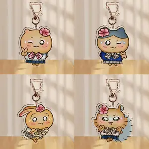 4 Ops (NOT COMBO 4) Gyaru Chiikawa Acrylic Keychains