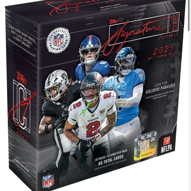 2026 Topps signature football mega box
