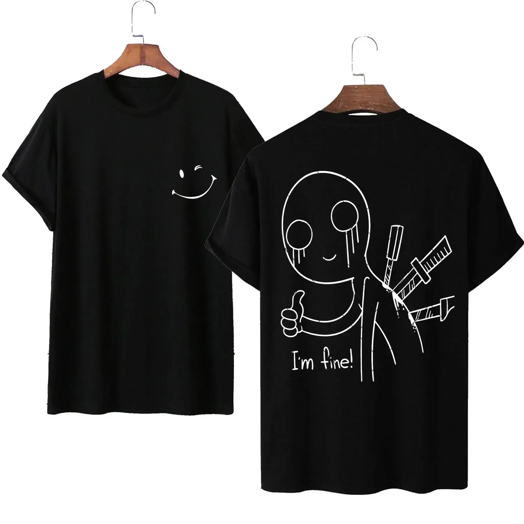 Women's 6.8oz Heavy Cotton Graphic T-Shirt - Unisex Oversized Crew Neck Short Sleeve Casual Top