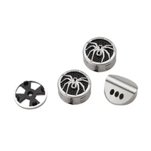 Soundstream TWS.4 1" Aluminum Dome Tweeter Pair Car Audio Speakers