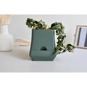 Belle - Self-Watering Concrete Planter