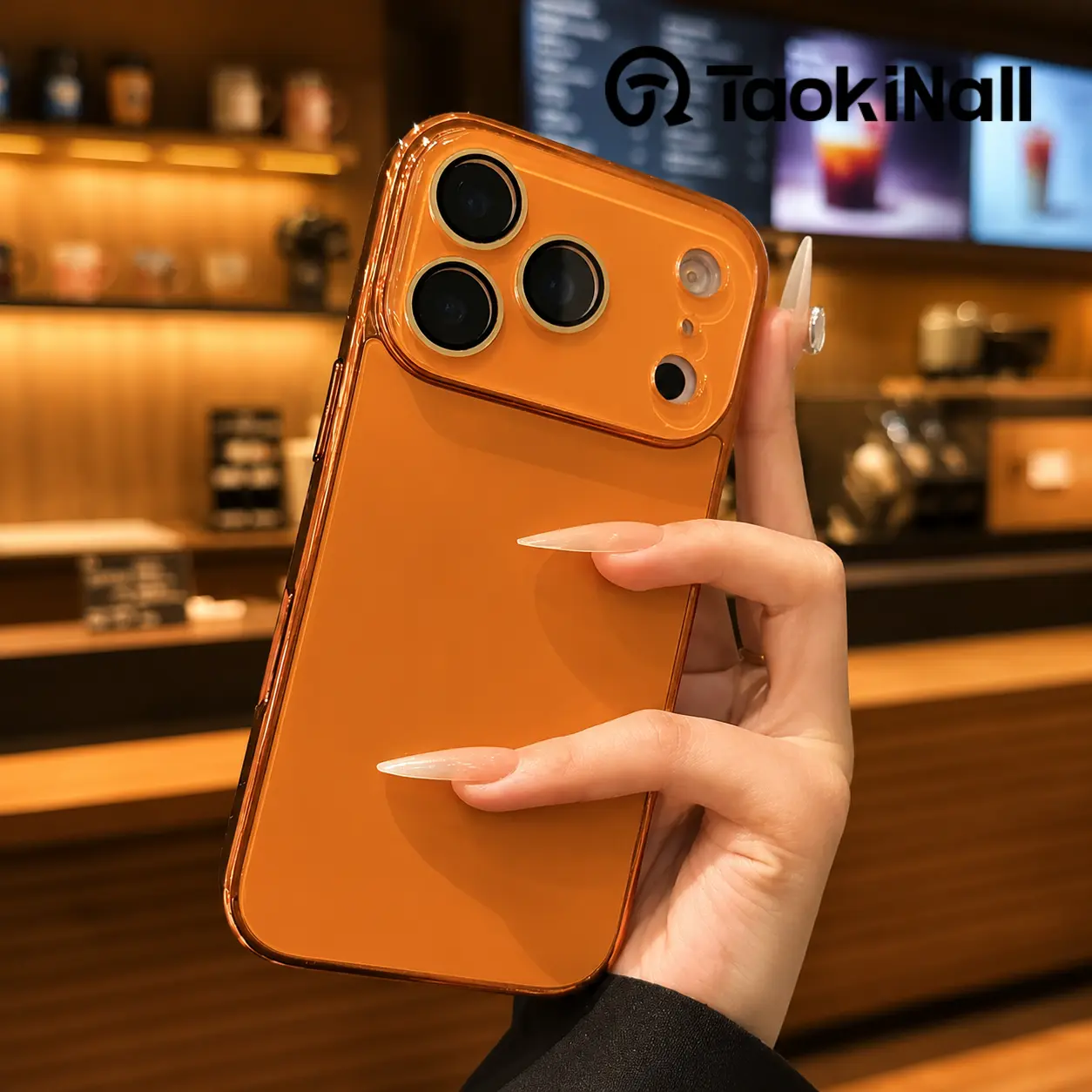 TAOKINALL Suitable for iPhone 17/16/15/14/13/12 Pro Max Plus 17Air high-quality mobile phone case, electroplated original color anti-fall protective cover Protection Protector Pink Casing Smartphone iphone 16 pro case Cellphone Shockproof
