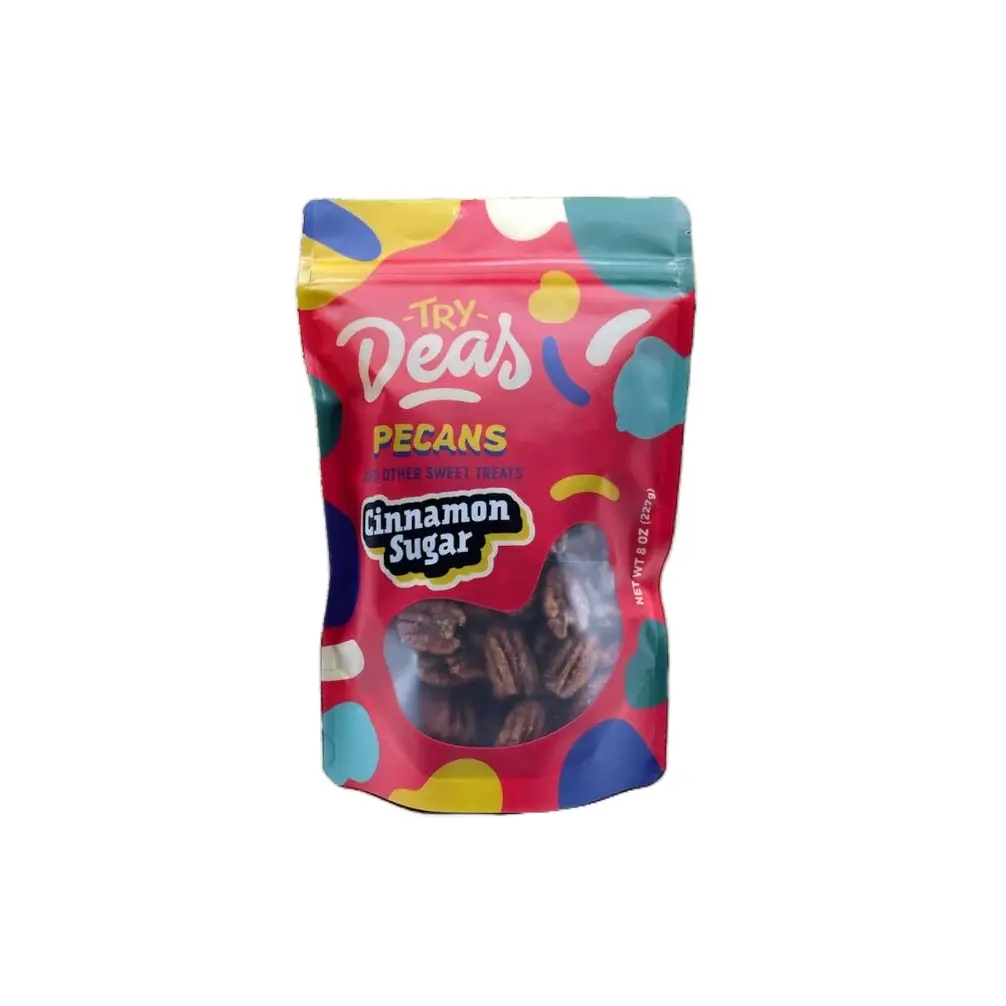 Try Deas Raspberry Spice Pecans - Healthy Snack Protein Packed Great Salad Topper Perfect Gift Fun Treat for Family
