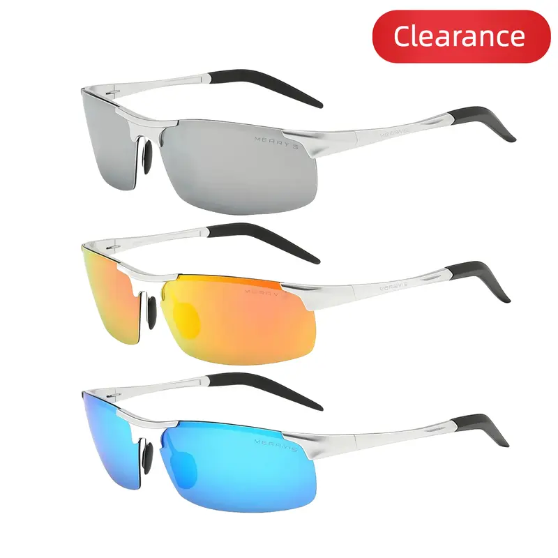 Paleshy 3-Pack Polarized Sunglasses for Men and Women  display picture 3