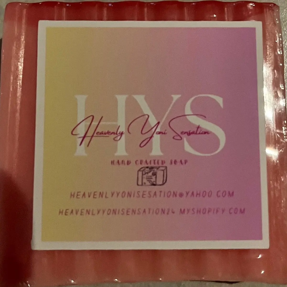 Heavenly Sensation Peppermint Yoni/Body Bar - Refreshing Cleansing Experience with Delightful Tingling Sensation - Cleanser