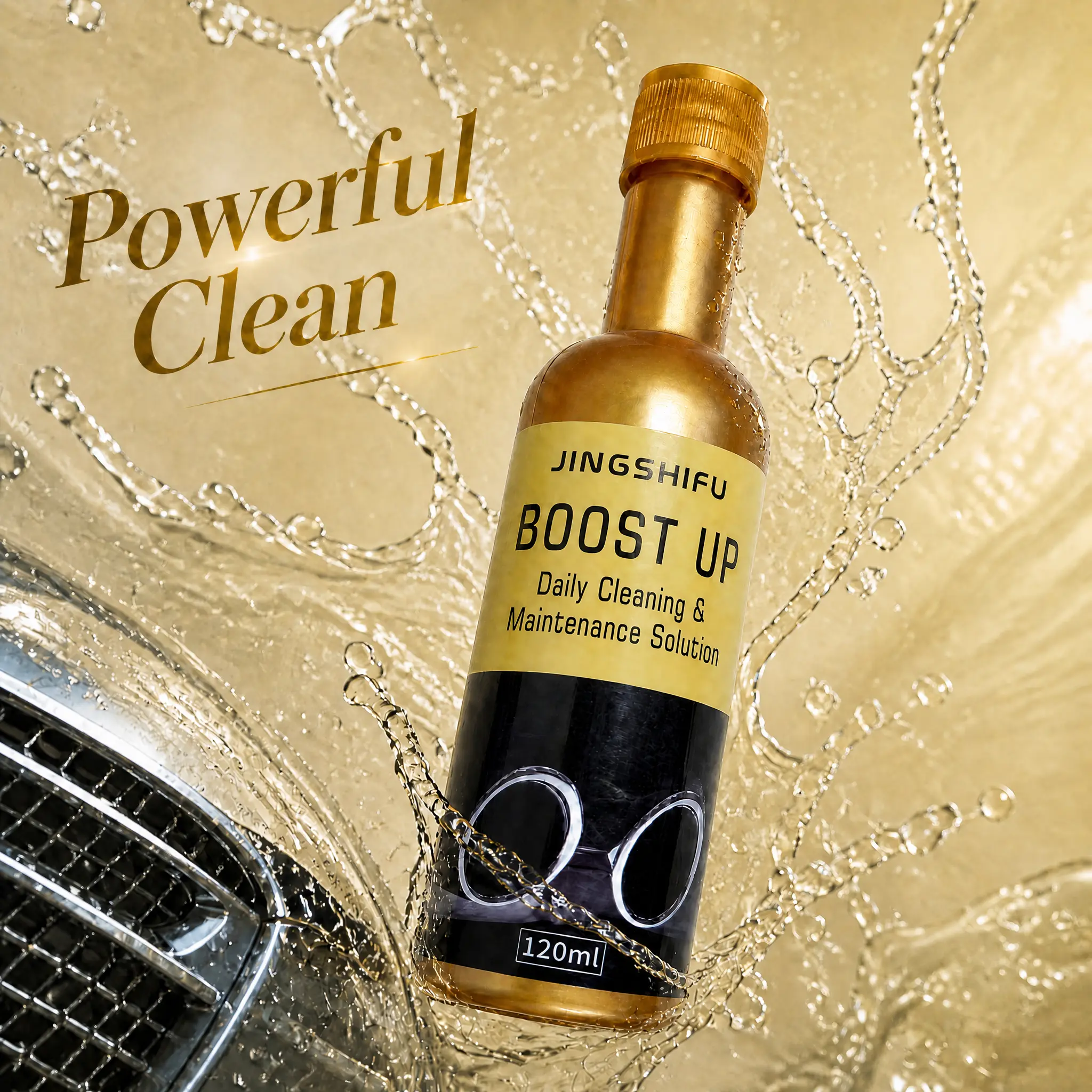 Wash Spray 3.0!Grease & Grime Remover for Oil, Dirt & Stains