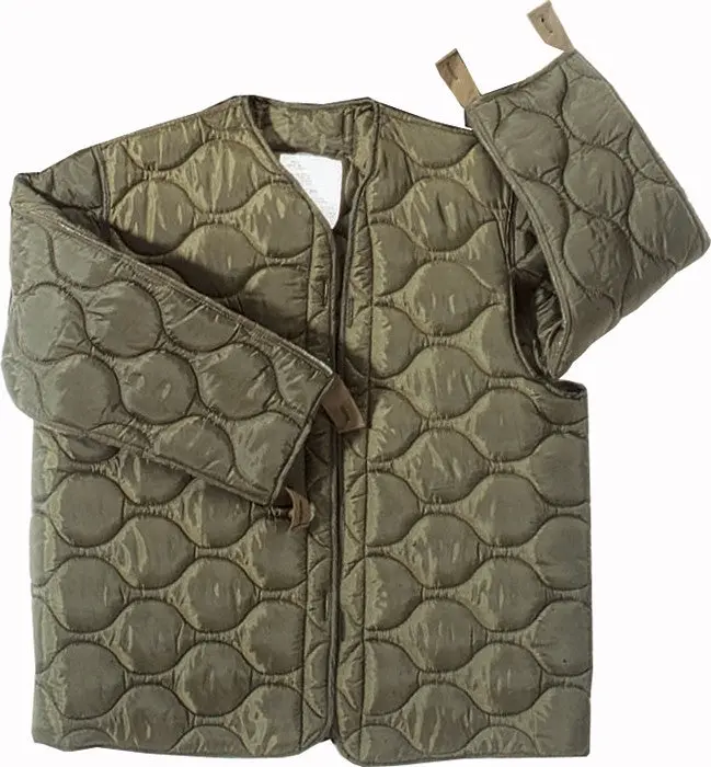 Olive Drab - M-65 Field Jacket Liner, Insulated Base Layer for M1965 Coat
